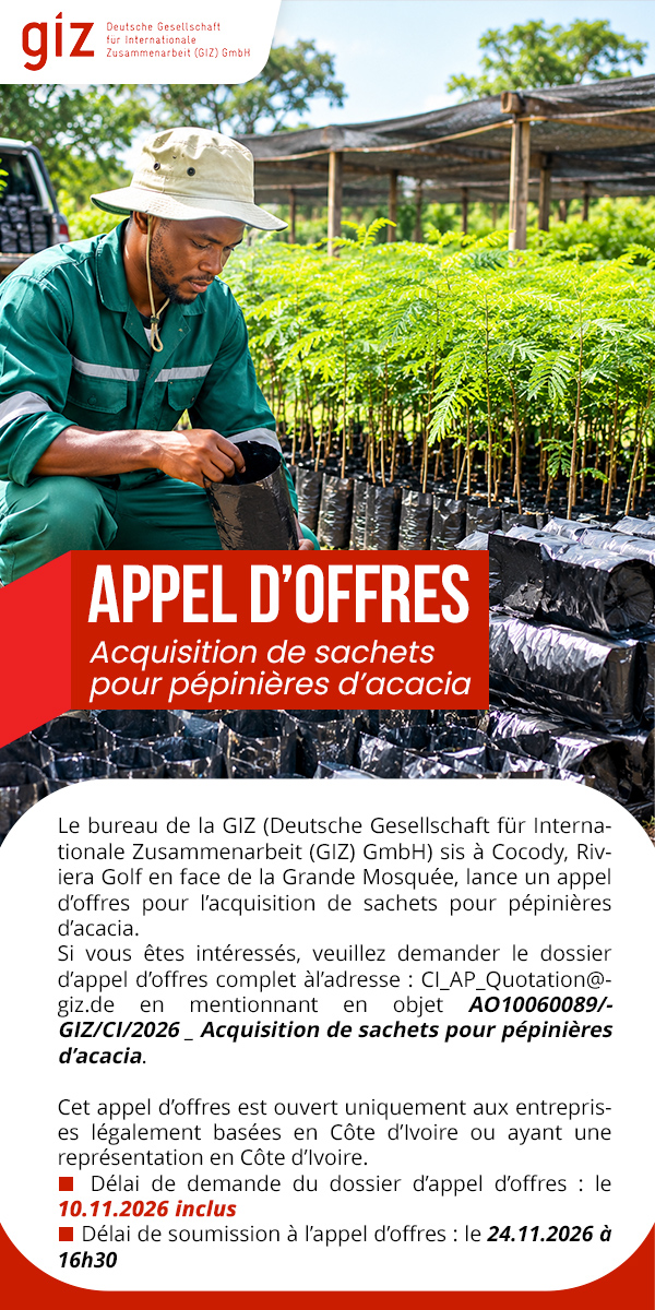 Sachets de Pépinière