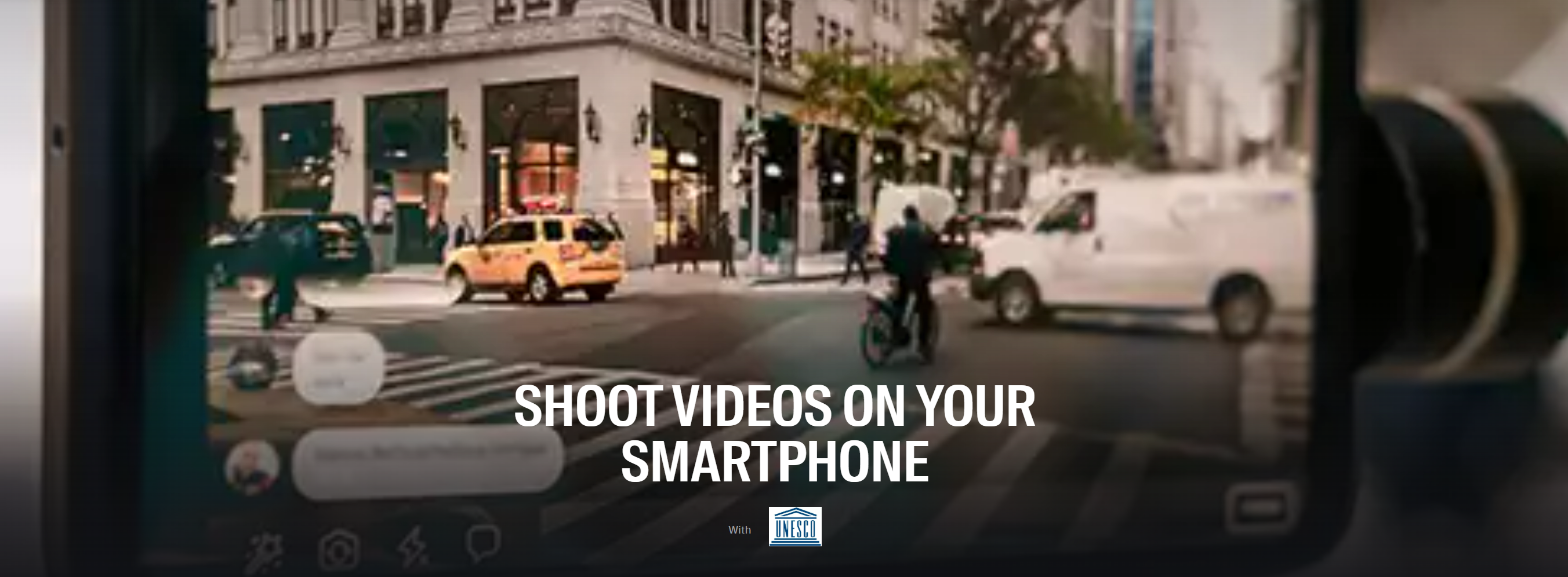 Shoot videos on your smartphone